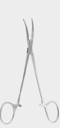 Затискач кровоспинний КУШІНГ (CUSHING) 14,5 см (cm), прямий